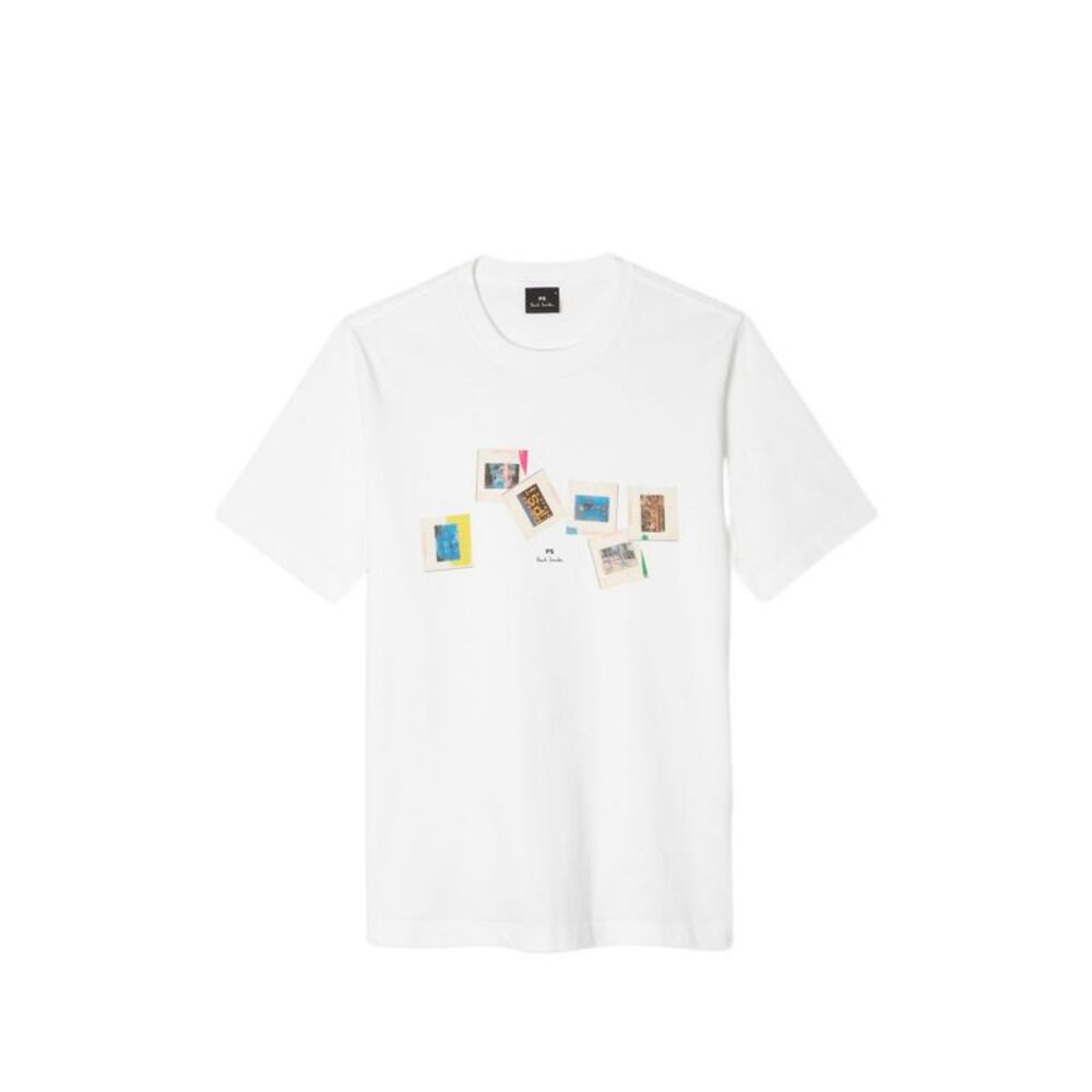 Ps Paul Smith Men Slides Cotton T-Shirt